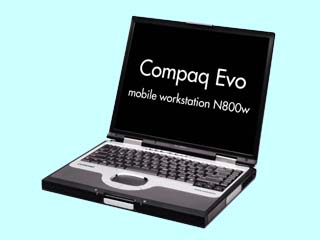 COMPAQ Evo mobile workstation N800w P2.2/15U/512/40/W/C/W2 470057-855