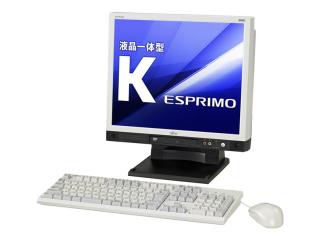 FUJITSU ESPRIMO K550/A FMVKE2P2L1 国際エネルギースタープログラム対応モデル カスタムメイド標準構成 WinXP Pro