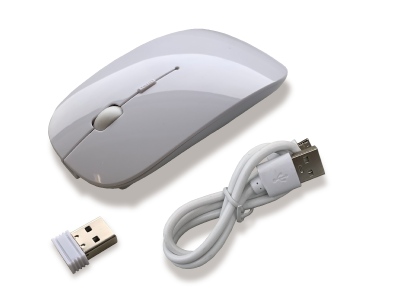 Bluetooth＆ワイヤレスマウス（ホワイト）