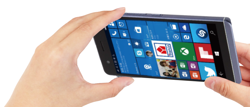 Win10 Mobile SIMフリースマートフォン EveryPhone