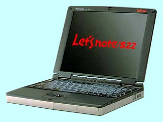 Panasonic Let's note/S22 CF-S22J8