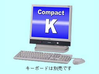 FUJITSU FMV-K620 FMVK20N132 17LCD、キーボードなし