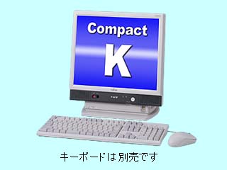 FUJITSU FMV-K630 FMVK30C1B2 17LCD、キーボードなし、Windows2000 DSPモデル