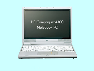 HP Compaq nx4300 Notebook PC CM370/12WXC/512/40/W/WL/XH/R