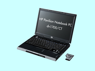 HP Pavilion Notebook PC dv1700/CT CoreDuoT2300E/1.66G CTO最小構成 2006/06
