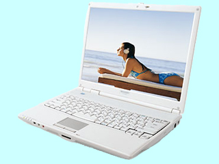 販売新品  WindowsXP SHARP　Mebius　PC-MV1-CD6W　 ノートPC