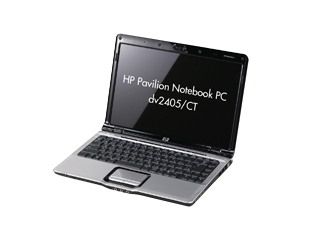 HP Pavilion Notebook PC dv2405/CT Turion64X2TL-56/1.8G CTO標準構成 2007/06