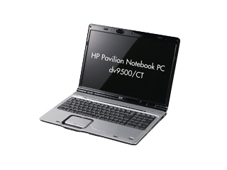HP Pavilion Notebook PC dv9500/CT Core2DuoT7100/1.8G CTO標準構成 2007/06