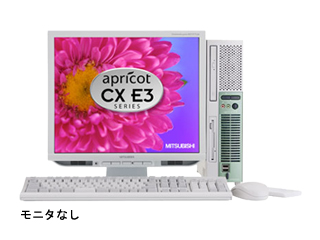 MITSUBISHI apricot CX E3 CX30XEZETU83 CeleronD347/3.06G 最小構成 2007/07
