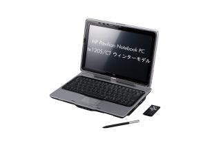 HP Pavilion Notebook PC tx1205/CT Turion64X2TL-62/2.1G CTO標準構成 2007/10
