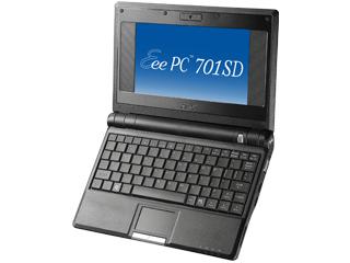 ASUS Eee PC 701 SD-X BK ブラック