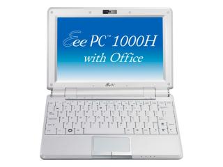 ASUS Eee PC 1000H-X with Office WH パールホワイト