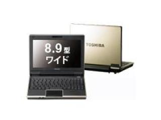 TOSHIBA ネットブックPC NB100/HF PANB100HNUF シャンパンゴールド