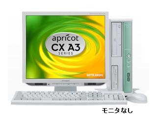 MITSUBISHI apricot CX A3 CX30AAZ7PX87 Core2DuoE8400/3G 最小構成 2009/07