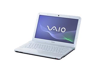 SONY VAIO Eシリーズ VPCEA2AFJ CeleronP4500 マットホワイト