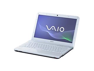 SONY VAIO Eシリーズ VPCEA2AHJ CeleronP4500 マットホワイト