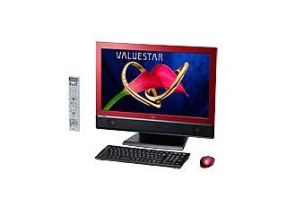 NEC valuestar 一体型PC 赤　おしゃれご回答ありがとうございます