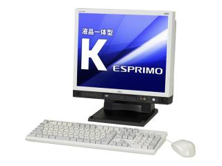 FUJITSU ESPRIMO K551/B FMVKF2K041 国際エネルギースタープログラム対応モデル カスタムメイド標準構成 Vista Business