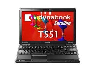 TOSHIBA Direct dynabook Satellite T551 T551/W4MBB PT5514MBBGBW ベルベッティブラック