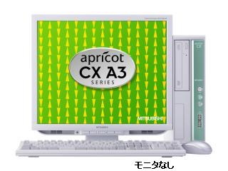 MITSUBISHI apricot CX A3 CX26EAZ CX26EAZCPVSC CeleronE3400/2.6G 最小構成 2011/06