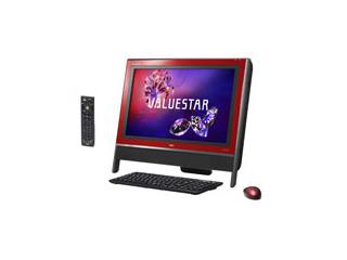 NEC valuestar 一体型PC 赤　おしゃれご回答ありがとうございます