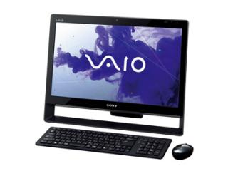 VAIO Jシリーズ VPCJ22AJ CeleronB840/1.9G ブラック+ブラック SONY