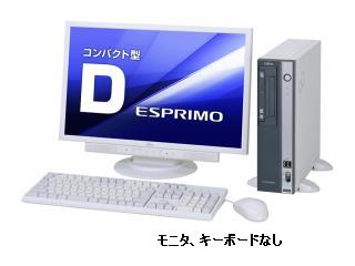 FUJITSU ESPRIMO D551/D FMVDH2A0M0 キーボードなし Win7 Pro64