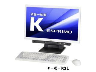 FUJITSU ESPRIMO K552/D FMVKH2D2M0 国際エネルギースタープログラム対応モデル キーボードなし Win7 Pro64