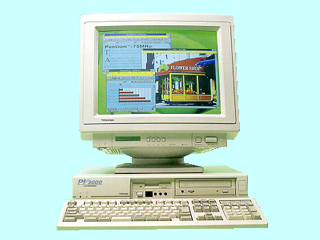 Toshiba デスクトップパソコン PV3000 575 051S/W PV3515SW TOSHIBA｜インバースネット株式会社