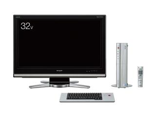 インターネット AQUOS 32-Sタイプ PC-AX60S+LC-32D10-B SHARP
