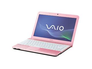 VAIO Eシリーズ VPCEG14FJ/P ピンク SONY｜インバースネット株式会社