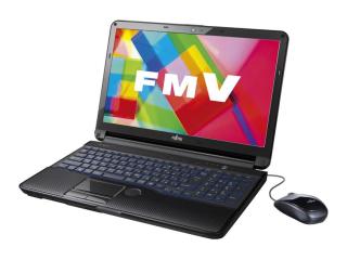 【大画面】Win11富士通 LIFEBOOK AH54/G（Office付） LIFEBOOK AH AH54/G FMVA54GB シャイニーブラック FUJITSU｜インバース