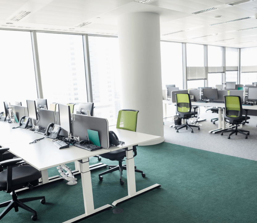 レンタル中古パソコンを利用しているオフィスイメージ