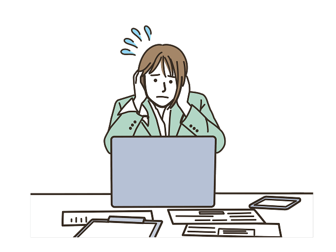 中古機器の高価買取を希望する様子