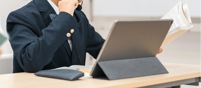 家庭教師・学習指導塾の業務風景イメージ