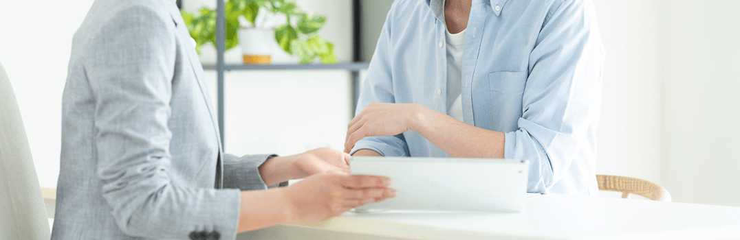 服飾メーカーの業務風景イメージ