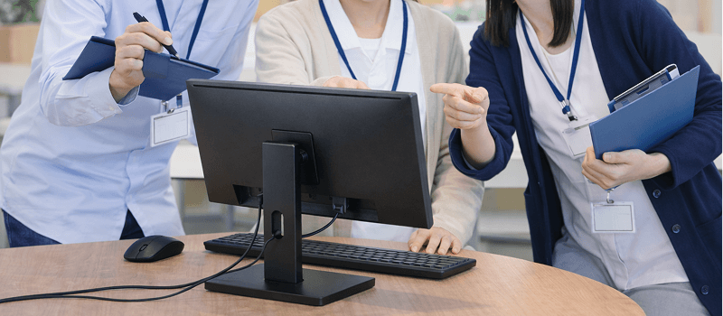 医療法人の業務風景イメージ