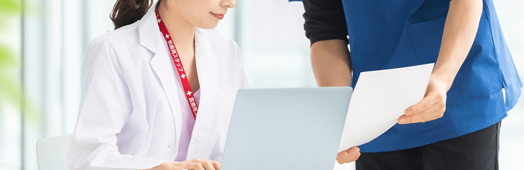 総合病院の業務風景イメージ