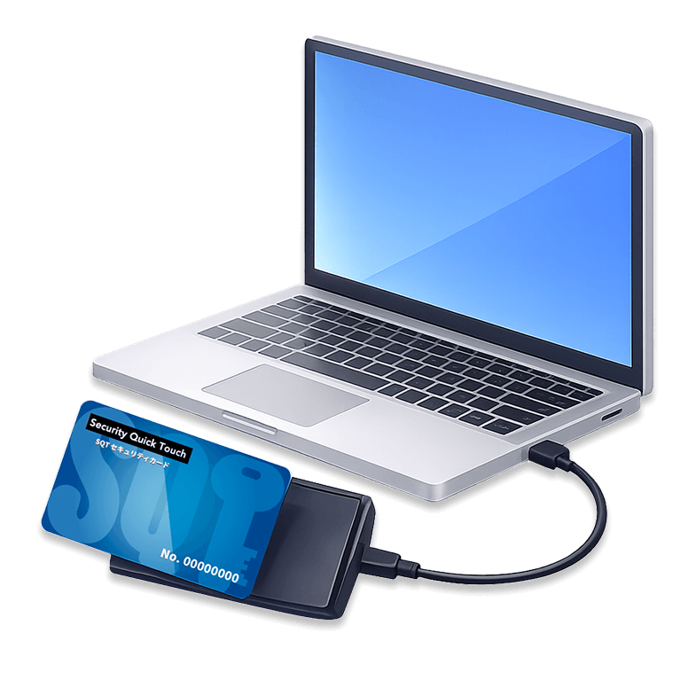 ICカード認証セキュリティソフト「Security Quick Touch」イメージ