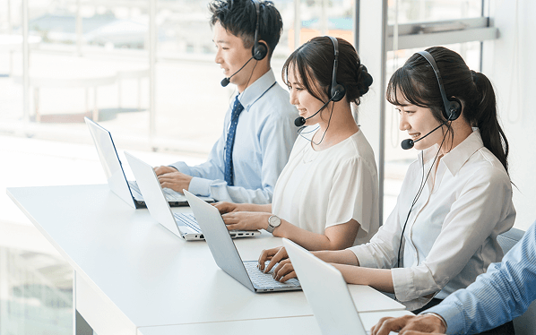 コールセンター完備