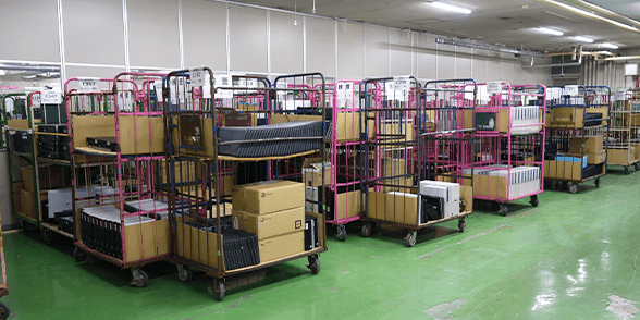 荷受けのイメージ