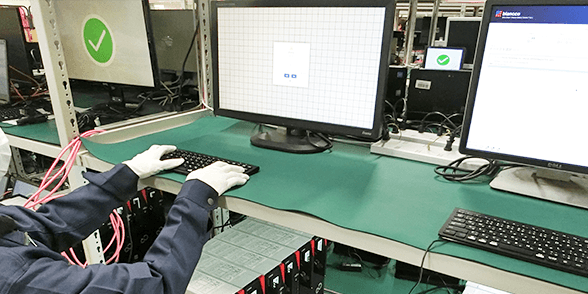 データ消去の作業現場