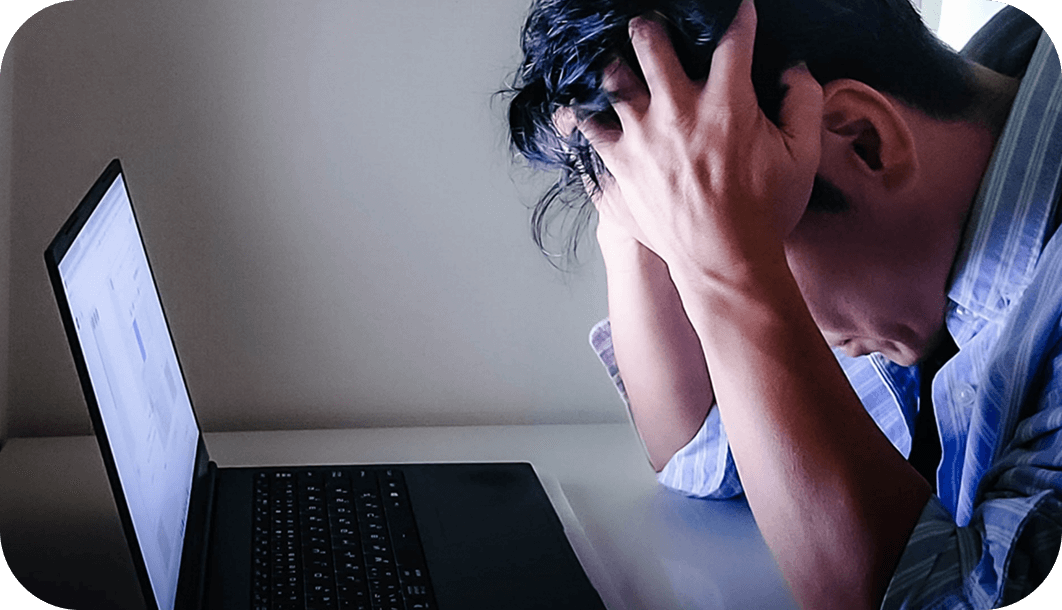 脆弱性問題に悩むビジネスパーソン